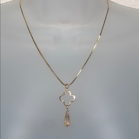 Allegra gold tone celtic beaded fashion necklace - Picture 8 of 12